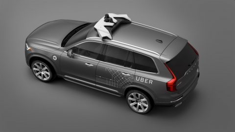 Volvo, Uber, autonomous car
